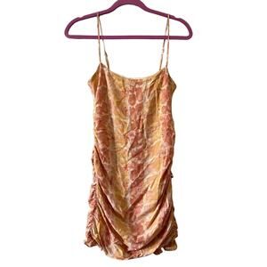 Lovers + Friends Snakeprint Mini Slip Dress Size S Boho Party Glam Flirty